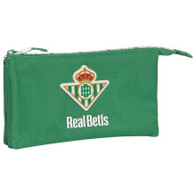 SAFTA Real Betis Balompie Triple Pencil Case