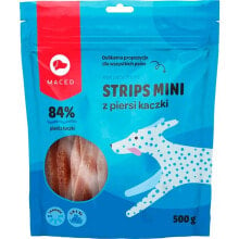 MACED Mini Ducks Strips 500g Dog Snack