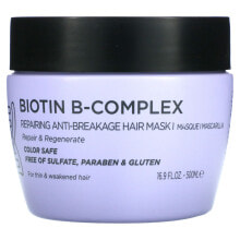 Маски и сыворотки для волос Luseta Beauty, Biotin B-Complex, восстанавливающая маска для волос, предотвращающая ломкость, 500 мл (16,9 жидк. Унции)