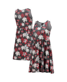 FOCO women's Red Tampa Bay Buccaneers Floral Sundress