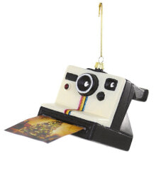 Cody Foster & Co. Instant Photo Camera Ornament Multicolor