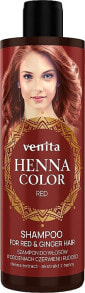 Shampoo mit Henna-Extrakt für rotes Haar in Rottönen - Venita Henna Color Shampoo Red