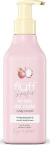 Fluff Super Food Moisturising Body Cream Увлажняющий крем для тела с ароматом драконьего фрукта для сухой и тусклой кожи 200 мл