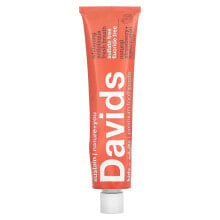 Davids Natural Toothpaste, Премиальная зубная паста, для детей и взрослых, натуральная клубника и арбуз, 149 г (5,25 унции)