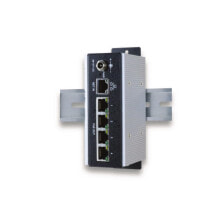 PoE оборудование EXSYS EX-6100POE сетевой коммутатор Gigabit Ethernet (10/100/1000) Питание по Ethernet (PoE) Черный, Серый