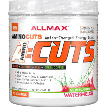 Аминокислоты allMax Nutrition A-Cuts Amino-Charged Energy Drink Watermelon Энергетический напиток с аминокислотами Арбузный  30 порций