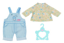 Одежда для кукол baby Annabell Outfit Dungarees Комплект одежды для куклы 706763