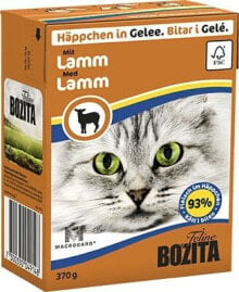 Купить влажные корма для кошек Bozita: Bozita Jagnięcina w galaretce - 370g