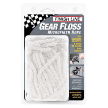 Купить смазки и очистители для велосипедов Finish Line: FINISH LINE Gear Floss Microfiber Rope 20 units