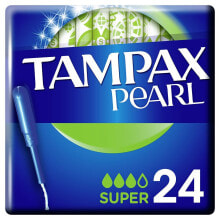 TAMPAX Pearl Super 24 Units Compresses