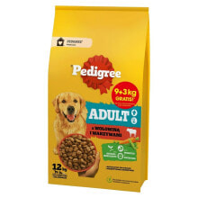 Купить сухие корма для собак Pedigree: Фураж Pedigree beef and vegetables Телятина 12 kg