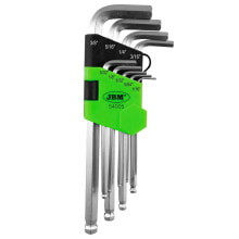 JBM Set of 9 allen keys with round tip