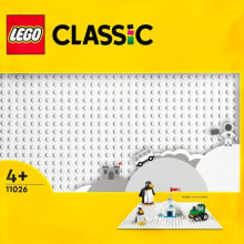 Конструктор LEGO LEGO 11026 Classic Weie Bauplatte 32x32, Basis Basis zum Bauen, Zusammenbauen und Prsentieren