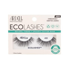 False eyelashes and glue