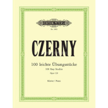 Edition Peters Czerny: 100 leichte Übungsstücke op. 139