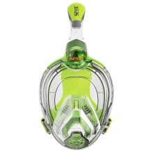 Masks and snorkels for scuba diving