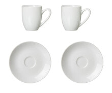 Espressoset Bianco 4er Set