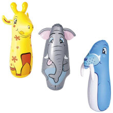 BESTWAY Up In & Over Animals 91x51x36 cm Inflatable bop bags assorted