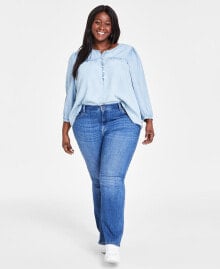 Levi's plus Size 726 High-Rise Flare-Leg Jeans