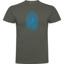 KRUSKIS Diver Fingerprint Short Sleeve T-Shirt