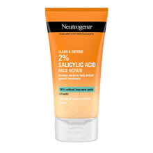 Neutrogena Clear & Defend Facial Scrub Очищающий скраб против прыщей  150 мл