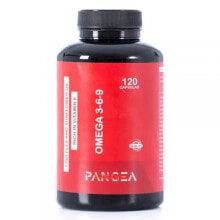 Рыбий жир и Омега 3, 6, 9 Pangea  Food Supplement Omega 3-6-9 Комплекс с АЛК, ЭПК и ДГК - омега-3, линолевой кислотой - омега-6 и олеиновой кислотой - омега-9 120 капсул