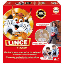 EDUCA BORRAS Traveling Lynx Spanish/Portuguese Board Game