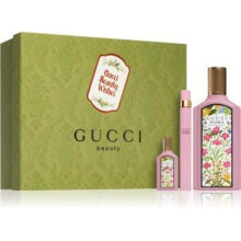 Женский парфюмерный набор Gucci Flora Gorgeous Gardenia 3 Предметы
