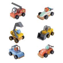 EUREKAKIDS Wooden vehicles - wild riders