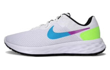 Nike REVOLUTION 6 NN SE 防滑耐磨 低帮 跑步鞋 男款 白彩色 / Кроссовки Nike REVOLUTION 6 NN SE FJ1049-100