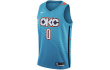 Nike NBA Jersey 18-19 Russell Westbrook 威少 雷霆0号 城市限定 SW 球衣 男款 蓝色 / Майка баскетбольная Nike NBA AJ4632-445