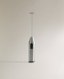 Steel manual milk frother