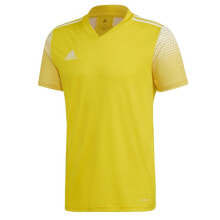 Мужские спортивные футболки Мужская футболка спортивная желтая для футбола  adidas Regista 20 JSY FI4556