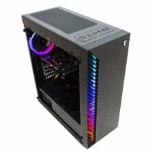 Купить компьютерные корпуса для игровых ПК Tempest: Блок полубашня ATX Galileo Tempest Shade Чёрный