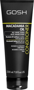 Gosh Macadamia Oil Conditioner Кондиционер с маслом макадамии для всех типов волос 230 мл