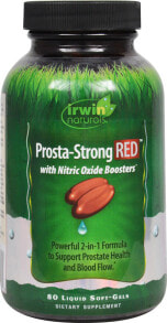 Витамины и БАДы для мужчин Irwin Naturals Prosta-Strong RED Комплекс для здоровья предстательной железы 80 капсул