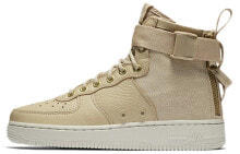 Nike Air Force 1 Mid Mushroom 蘑菇 中帮 板鞋 女款 黄 / Кроссовки Nike Air Force 1 Mid Mushroom AA3966-200