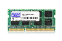 Модули памяти (RAM) Goodram 4GB DDR3 модуль памяти 1 x 4 GB 1333 MHz GR1333S364L9S/4G