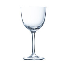 Set of cups Chef & Sommelier Nick & Nora Cocktail Transparent Glass (150 ml) (6 Units)