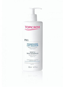 Topicrem Gentle Milk Shampoo PH5 Нежный молочный шампунь для блеска и баланса кожи головы 500 мл