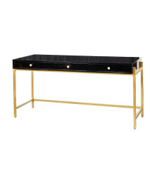 Hulala Home saliva Desk with Three drawers