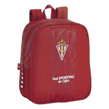 Школьные рюкзаки и ранцы школьный рюкзак для мальчиков Real Sporting de Gijon красный цвет