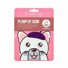 Korean Fabric Face Masks and Patches маска для лица The Crème Shop Plump Up French Bulldog (25 g)