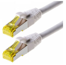 Кабели и разъемы для аудио- и видеотехники Helos Cat 6a S/FTP 1 m сетевой кабель Cat6a S/FTP (S-STP) Белый 118143