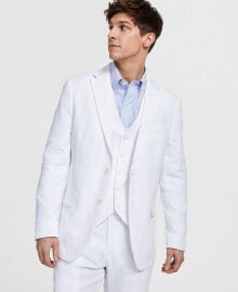 Tommy Hilfiger men's Modern-Fit Flex Stretch Linen Suit Jacket