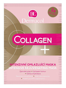Dermacol Collagen Intensive Rejuvenating Face Mask Интенсивная омолаживающая маска с коллагеном 2 х 8 г