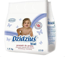 Товары для дома dzidziuś Proszek do prania pieluszek, bielizny, odzieży niemowlęcej Biel 1,5kg