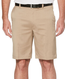 PGA TOUR men's Flat Front Active Waistband Shorts