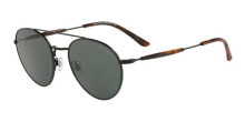 Мужские солнцезащитные очки Мужские очки солнцезащитные  Giorgio Armani Okulary "AR6075" черные очки авиаторы