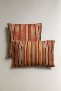 Striped cushion cover купить онлайн